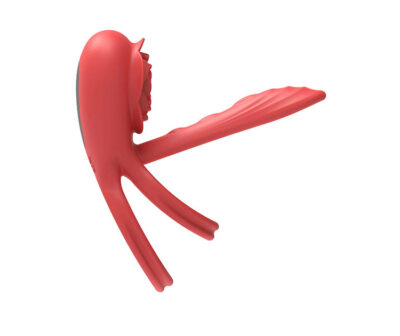 Adam & Eve Rose Vibrating Double Cock Ri